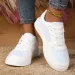 DJSUNNYMIX Caual Sneaker Woman Shiny Sequin Fahion Trend Board Sport Lightweight Large Size Flat Bottom Women'_vogvips.com