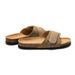 RUIZUSTOCK Spring And Summer New Cork Sole Slide Sandals Korean Style Men's Beach Shoes Matte Student_vogvips.com