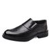 New business formal inner height-raising leather shoes for men light pointed toe cover shoes_vogvips.com