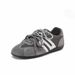 Vintage Red Racing Sneakers For Women - Retro Low-Top Casual Shoes With Cross Strap & Rubber Sole - Breathable Mesh Lining_vogvips.com