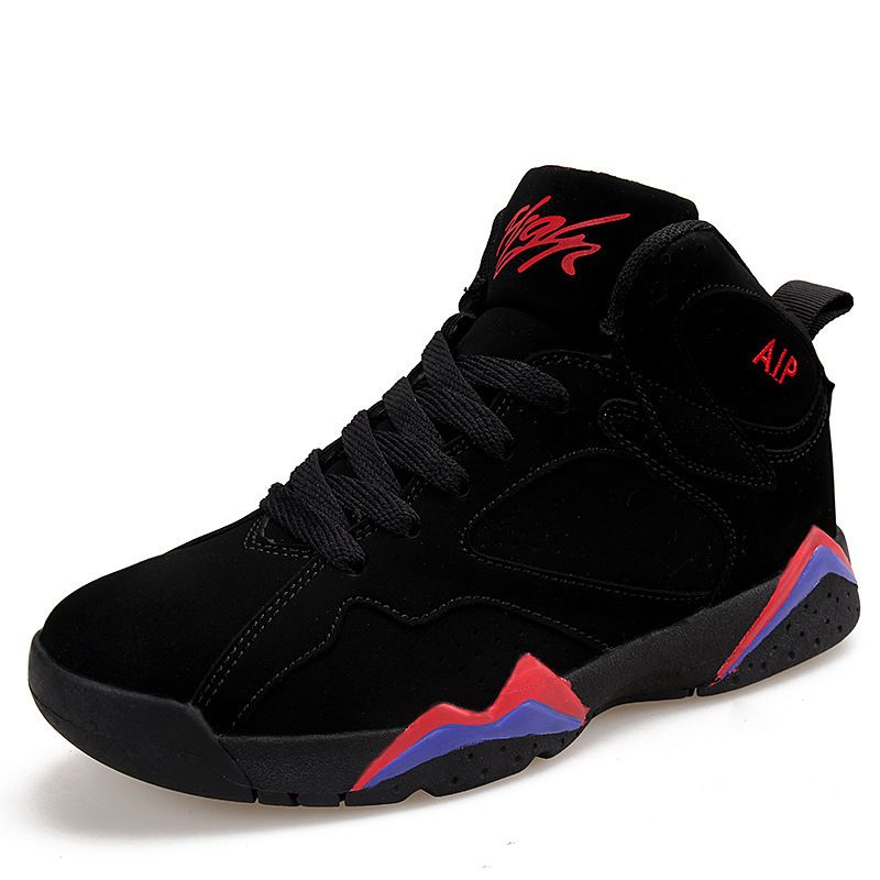 High top basketball shoes Men's shoes Student sports Running shoes Casual shoes_vogvips.com