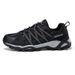Men's Shoes Breathable Non-slip Mountaineering Men's Mesh All-black Casual Sneakers Men's_vogvips.com