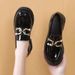 Soft Loafers For 2024 Spring/Summer New Korean Style Small Leather Platform Sole Slip-On Single Shoes Women_vogvips.com