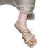 Lan Cabinet Edition ~ French Stunning Bowknot Rhinestone Sandals For Women Summer 2025 New Fairy Style Open-toe Slippers_vogvips.com