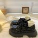 Height Increasing Thick Soled Big Toe Spring 2025, New Lace Up British Style Versatile Black Small Leather Shoes For_vogvips.com