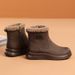 New Snow 2025 Winter Plush Warm Casual Short Boots Versatile Women's Color Polished Fashion Shoes_vogvips.com