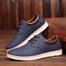 Anti Slip British Big Toe Leather Summer Breathable Casual Lightweight Running Sports Trend Versatile Men's Shoes_vogvips.com