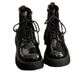 Versatile Big Toe Lace-up Martin 2025 Autumn Winter New British Style Short For Women Chunky Heel Fashion Boots_vogvips.com