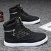 Men's Autumn New High Top Men Teenagers Trend Versatile Board For Men's Sports And Leisure Trendy Shoes_vogvips.com