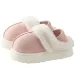 Women's Faux Fur Platform Slippers Suede Shoes Autumn And Winter Indoor Home Use Fleece Lined Warm Thick Soled Non Slip_vogvips.com