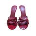 ZA2025 New Summer Women's Shoes Red Sexy Fashion High Heels Bowknot Stiletto Half-Slipper Sandals For Outdoor Wear_vogvips.com