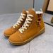 New Large Snow Flat Heel Martin Winter Cotton Short Boots Women's_vogvips.com