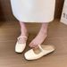 High-End Closed-Toe Mules 2025 Summer New Style Versatile Flat Sandals For Women With Skirts Open-Back Slippers_vogvips.com