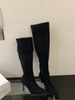 Over-the-Knee For Women 2025 Autumn Winter New Suede High Tube Elastic Pointed Toe Slim Thin Heel Two-Way Wear Slouch_vogvips.com