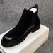 European Warm Series Black Martin Boots Men, High Top, Breathable, Lightweight, Versatile, Korean British Style, Casual Leather Shoes For Men_vogvips.com