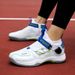 Men's Women's Badminton Shoes Quick Lace Up Tennis Shoes Table Tennis Shoes Volleyball Sports Shoes Fitness Sports Shoes_vogvips.com