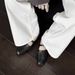 Women's Retro Square Toe Mary Jane Shoes Single Buckle Strap Soft Sole Sheepskin Version Versatile Work Commuting Footwear_vogvips.com