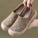 Women's Versatile Spring New Style Old Beijing Cloth Women's Breathable And Anti Slip One Foot Mom Shoes, Soft Soled_vogvips.com