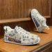 2025 Autumn New Trendy Men's Comfortable Breathable Sports Casual Shoes Slip-On Rhinestone Sneakers_vogvips.com
