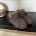 Henan Sangpo New Fuka Leather Sheepskin Snow For Women, Platform Thick Sole Fashion Casual Lace-up Short Boots_vogvips.com