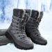 Winter Cotton Shoes Men's High-Top Velvet Thermal Men's Snow Boots Thick-Soled Men's Cotton Boots Plus Size Outdoor Casu_vogvips.com