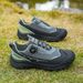 Men's Lightweight Casual Outdoor Running Shoes In Black Grey Khaki Sizes 39-48 PU Material With Canvas_vogvips.com