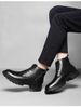 Men's Shoes Top Layer Men's High Top Martin Boots Retro Tooling Boots Flat Boots_vogvips.com