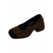 French Evening Wind Square Head Shallow Mouth Thick High Heels Women's Retro Maillard Not Tired Feet Small Leather Shoes Single Shoes_vogvips.com