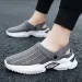 Platform Sandals Designer Mesh Mules Breathable Padded Beach Slippers 2024 Slip On Lightweight Men Sneakers_vogvips.com
