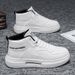 Men's Shoes High-top Shoes Men's Little White Shoes Platform Sports Shoes Casual Board Shoes_vogvips.com