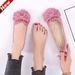 Women's Loafers Spring 2026 New Versatile Shallow Large Size Maternity Soft Sole Work Flat Single Shoes_vogvips.com