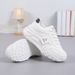 Popular Dad Sneakers Spring And Autumn Versatile Thick-soled 2026 New Model, Trendy Casual Sports For Women, Student_vogvips.com