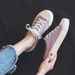Half Dragged Canvas For Women Summer New Student Korean Version, One Foot Lazy Board, Internet Famous Biscuit_vogvips.com