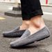 Suede Elegantes Leisure Walk Moccasins Slip On Mens Men Loafers Casual Boat Shoes Handmade Footwear Breathable_vogvips.com