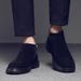 European Warm Series Martin Autumn Winter Fleece Lined Warm British Style Short Suede Leather Mid-top Men's Boots_vogvips.com