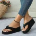 Womens Stylish Ultra Light Flip Flops Slides Soft Indoor & Outdoor Sandals Perfect For Beach, Pool, Vacation - Quick-Dry_vogvips.com