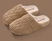 Wrinkled Cotton Slippers For Women, Autumn And Winter, Indoor Home, Anti Slip, Waterproof, Warm, Home With Velvet Leather Slippers For Men_vogvips.com