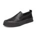 Suitable For All Seasons Men's Slip-On Loafers Genuine Leather Breathable Height Increasing Casual Shoes Versatile Thick Sole Sneakers Trendy_vogvips.com