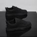 Men's Black German Trainer Shoes Low Top Fashionable Versatile Sports Sneakers for Autumn Wear Resistant Odor Resistant Work And Casual Shoes_vogvips.com