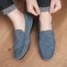SHLIANG New Men's Slip-On Flat Bottom Fashion Casual Shoes Breathable Comfortable Insole Large Size Loafers Durable Seams X0027_vogvips.com