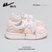 Huili WXY(S)-5979Z Women's White Sneakers 2026 Spring New Cute Printed Casual Shoes (Magic)_vogvips.com