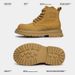 American Retro Martin Boots Tooling Boots Thick-soled Heightening Suede Leather Boots_vogvips.com