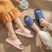 Slippers Women For Men At Home, Couple Cool Indoor One Line Slippers, Bathroom, Shower Slippers_vogvips.com