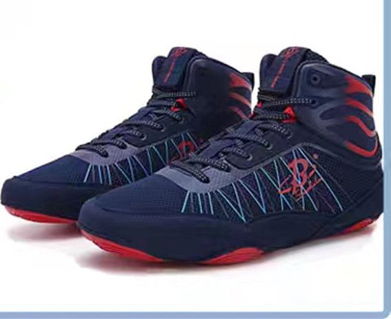 Boxing Shoes Sanda Fighting Training Shoes Wrestling Shoes Men's And Women's High Top Boxing Shoes Wholesale Children's Fighting Shoes_vogvips.com