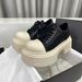 SMFK Derby Cross Pattern Wilderness Big Head Low Top Mustang Boots Thick Sole RIDER British Style Versatile Casual Shoes_vogvips.com