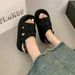 Sandals Women's Popular Versatile Woven Beautiful Small Thick-soled Casual Beach Roman Shoes_vogvips.com