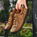 New Men Leather Casual Shoes Outdoor Comfortable High Quality Fashion Soft Homme Classic Ankle Non-slip Flats Moccasin_vogvips.com