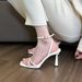 2025 Summer New Fashionable Design Roman Sandals For Women With Skirt, Versatile And Stylish High Heels_vogvips.com