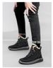 Height-increasing Fleece-thickening High-top Casual Couple Snow Boots Outdoor Hiking Hiking Shoes Non-slip Large Size_vogvips.com