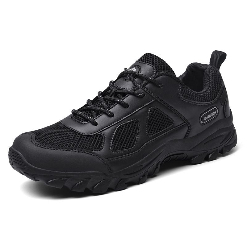 Large Combat Male Special Forces Tactical Boots, Low Cut Hiking Shoes, Mesh Breathable Training Shoes For Men_vogvips.com
